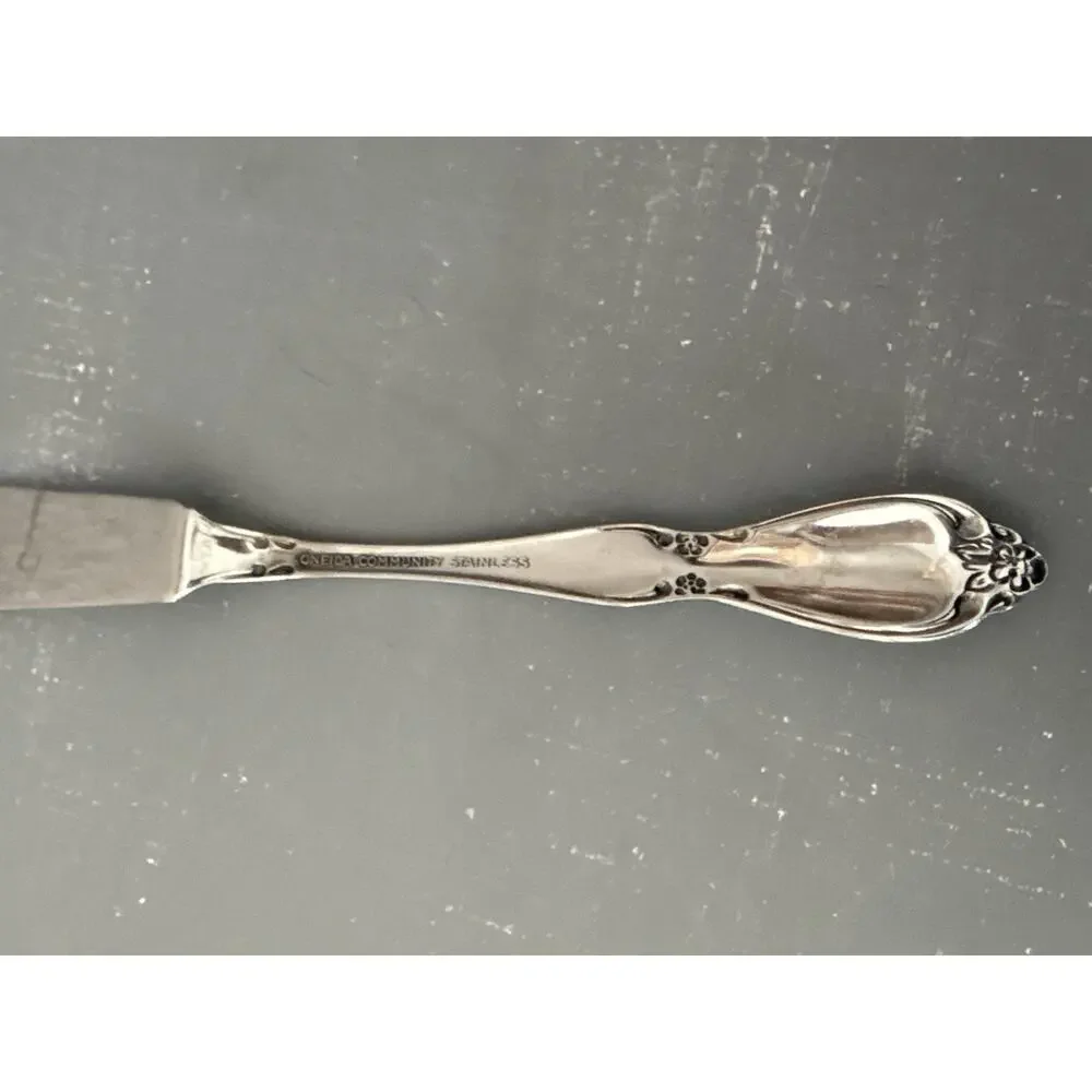 Oneida Community Chatelaine Stainless Steel Serving Set Ladle, Fork,Spoon Knife